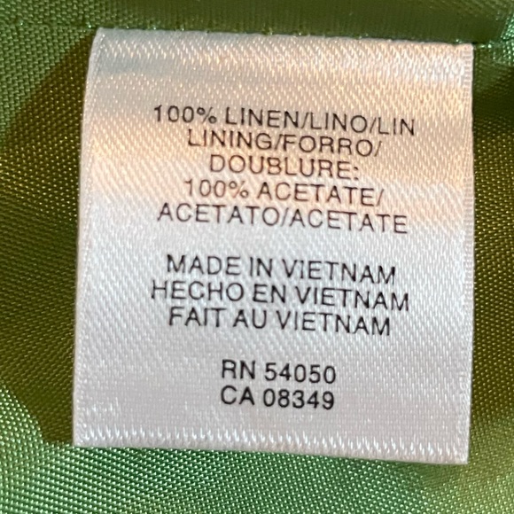 Jones New York Linen Blazer - Picture 4 of 4